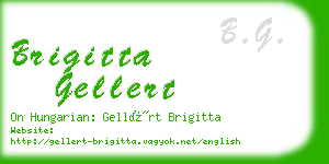 brigitta gellert business card